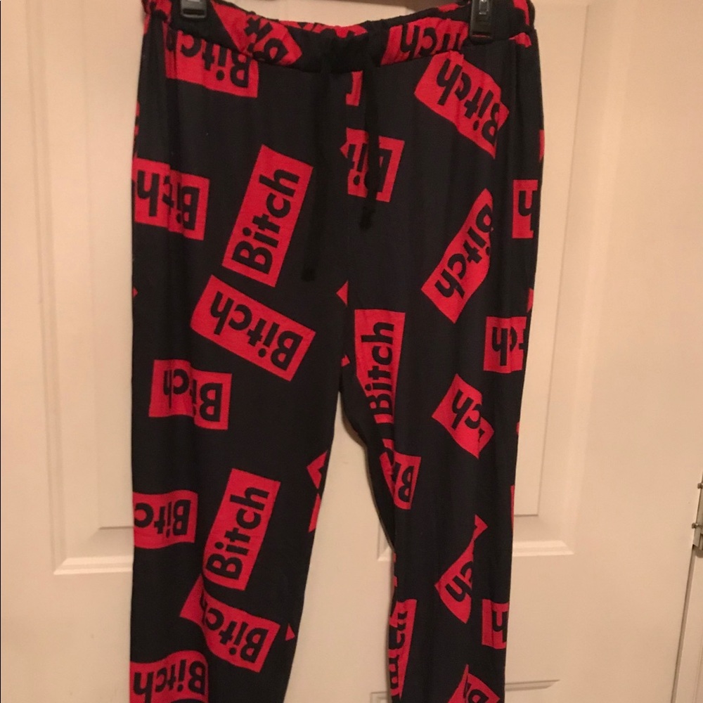 Fun joggers lounge pants size L/XL